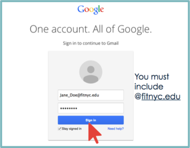 How to sign in to FIT email and other Google Workspace